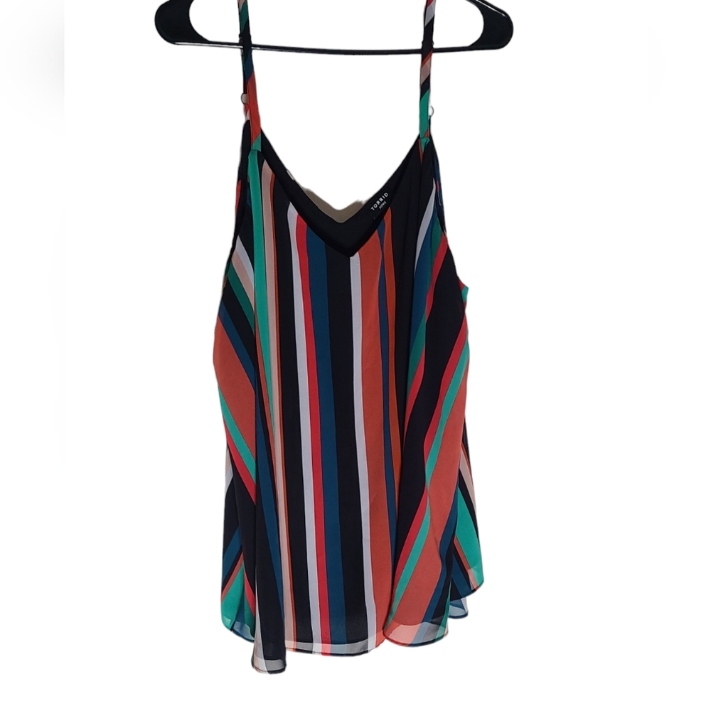 Torrid Sophie chiffon Swing Cami.3x.